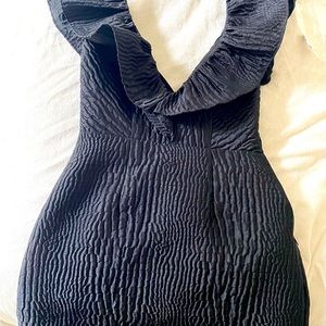 Free People black mini Saylor dress XS